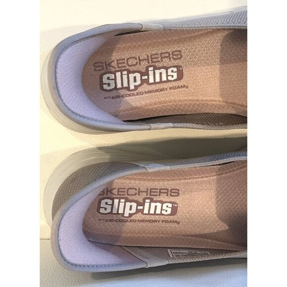 New Skechers Taupe Slip-ins On-the-GO Flex Camellia Comfy Sneakers - Picture 11 of 12